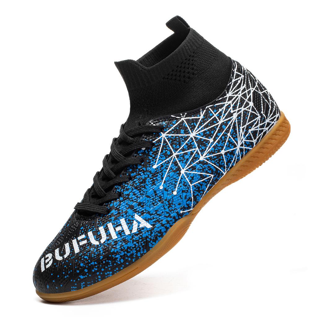 Плоские тренировочные спортивные футбольные бутсы женские студенческие искусственная трава для зала и улицы кроссовки мужские