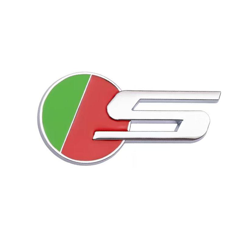 3D металлический логотип SR наклейка на автомобиль боковое крыло задний багажник эмблема значок наклейки для X-TYPE F-TYPE XE XF XJ XJR XFR аксессуары