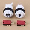 Длинная кнопка старта DIY Kit 1p 2P Player Push Button для аркадных игр