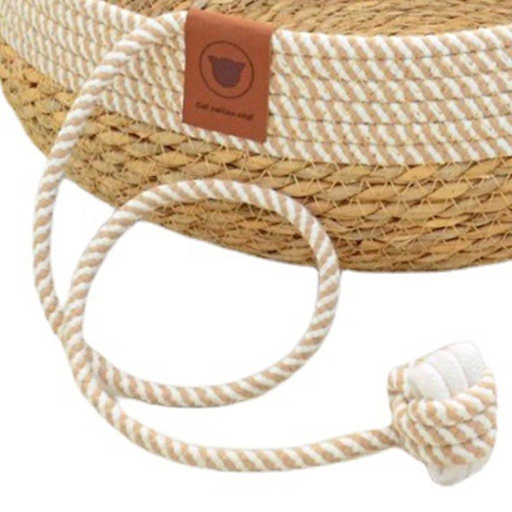 Кошачье гнездо, кошачье гнездо из ротанга, кошачье гнездо ручной работы