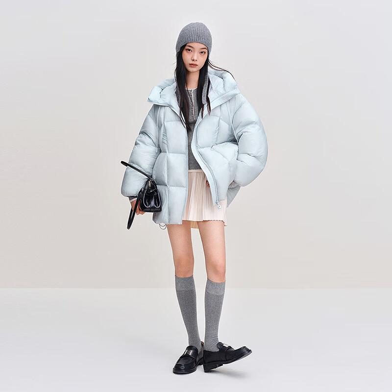 LEDING Women's Puffy Hooded Down Jacket