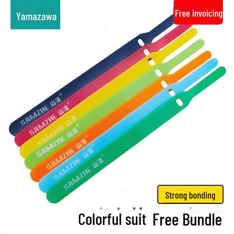 Регулируемая кабельная стяжка-органайзер на липучке Shanze