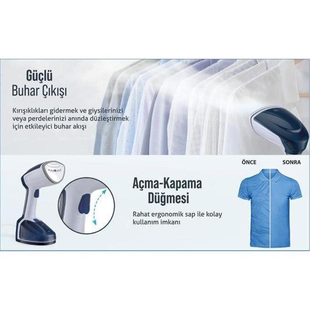 Sinbo SSI6626 Средство для удаления морщин Steam Dress, синее