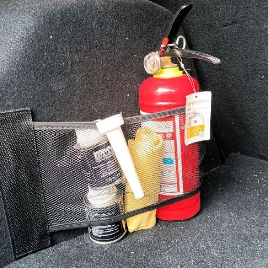 Car Trunk Fixing Belt Elastic Net Storage Mesh Bag Tapes Organizer Accessories