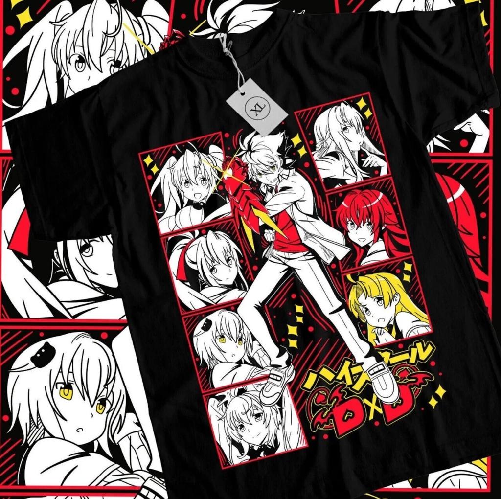 Старшая школа DxD Футболка Риас Гремори Акэно Химэдзима,Иссэй ,Девушка,Футболка Все размеры