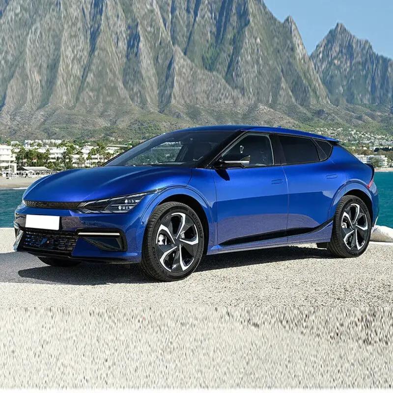 LHD Для KIA EV6 Автомобильное Зеркало Заднего Вида Боковое Зеркало Крышка Колпачок Крыла Наклейка Внешняя Дверь Зеркало Заднего Вида Корпус Отделка Оболочка Углеродное Волокно