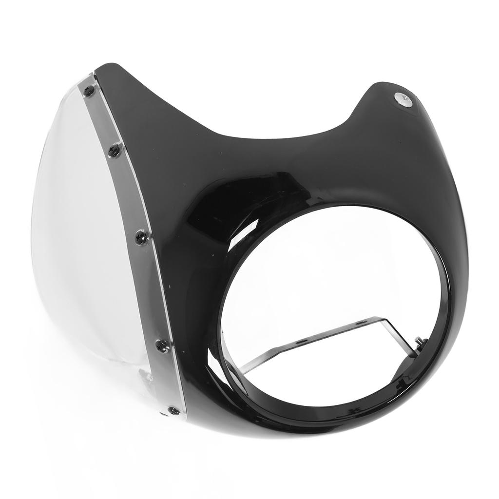 7-дюймовый передний обтекатель мотоциклетной фары, гладкая поверхность, устойчивый к старению, износостойкий, подходит для мотоцикла с круглыми фарами