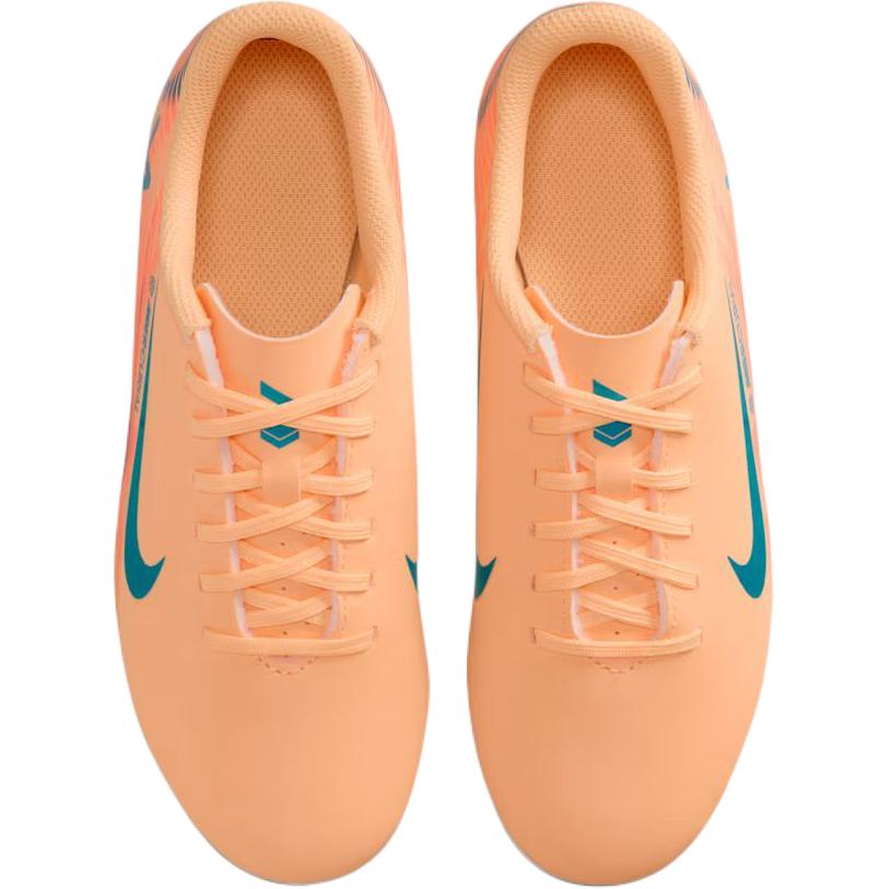 Килиан Мбаппе x Nike Jr. Детские бутсы Mercurial Vapor 16 Club GS MG Melon Tint/Igloo/Neo Turquoise Оранжевые FQ8288-801