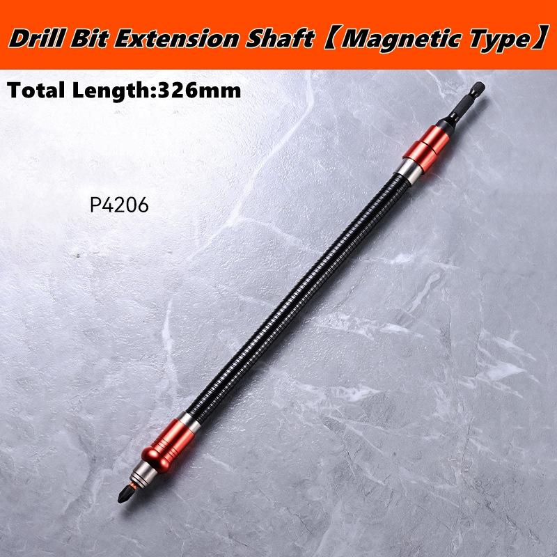 Bendable Elastic Drill Bit Extension Shaft Bits Magnetic Hex Soft Shaft Bar,Flexible drill bit Extension Screwdriver Bit Holders