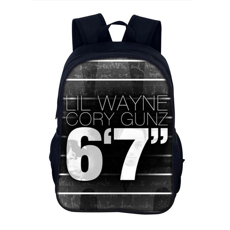 Unisex School Backpack With Printed Characters And Pu Interior For Educational And Daily Use