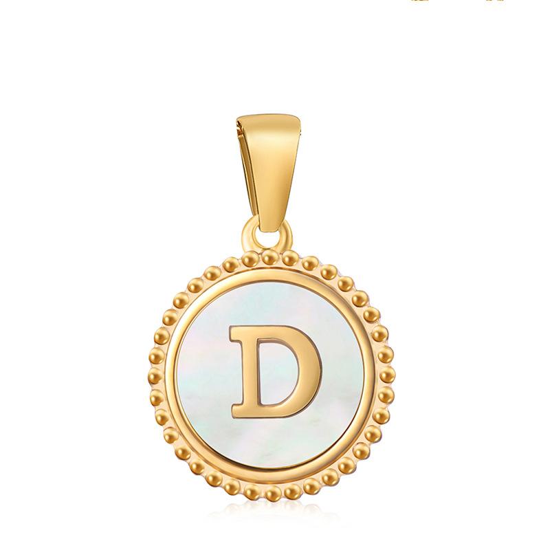 New 18K stainless steel pendant trend necklace niche design classic hot-selling explosion