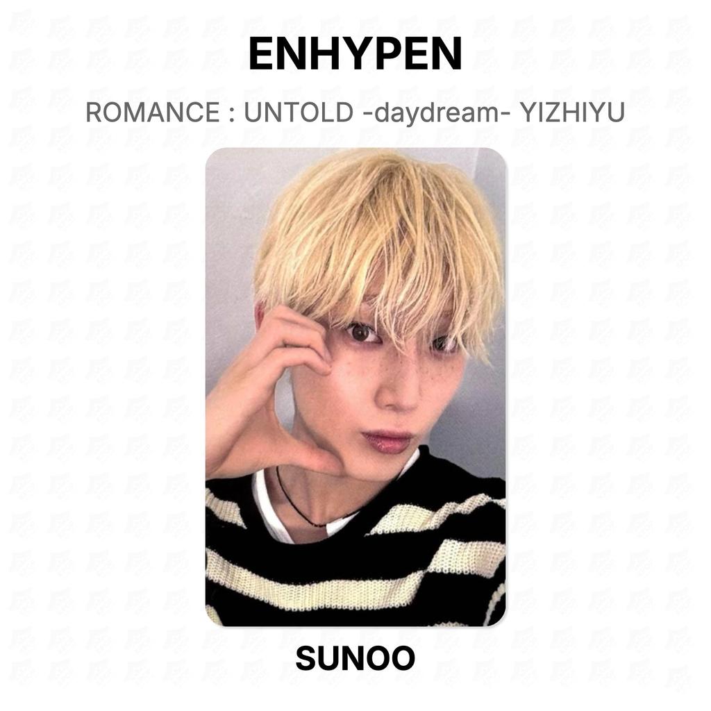ENHYPEN РОМАНТИКА : UNTOLD -daydream- Официальная фотокарточка YIZHIYU