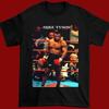 НОВЫЙ черный T-shirt с автографом Майка Тайсона 2024 Унисекс Все размеры 1F1246 Унисекс T-shirt