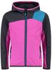 CMP KID G Jacket FIX Hood Purple Fluo H924