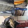 7/8"; Алюминиевые резиновые ручки для мотоциклов, ручки для руля, ручка на конце ручки, ручки для дроссельной заслонки, спортивные мотоциклы