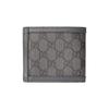 Gucci Ophidia Logo Canvas And Leather Trim Card Holder Wallet Men Wallets Gray 597609-UULBN-1244