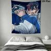 Alien Stage Wall Tapestry Aesthetic Wall Hanging Printed Fabric Blanket Decorative Tapestries for Bedroom Living Room Home Decor