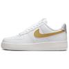 Air Force 1 07 White Metallic Gold Women Sneakers DD8959-106