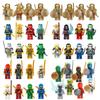 Movie Action Gold Minifigures Building Block Brick Mini FiguresModel Kit Childrens Boys Birthday Christmas Gift