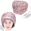 Heat Cap for Hair Electric Treatment 3-temperature Detachable Steamer with Adjustable Waterproof Deep Conditioning Steam US Standard 110V, 1 Piece