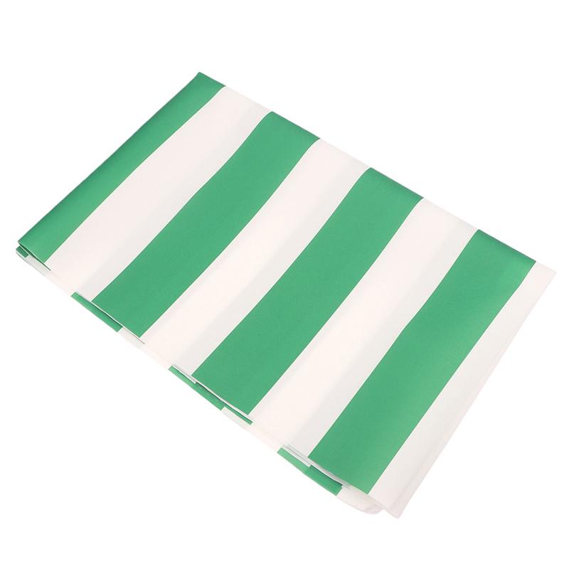 420D Striped Print Oxford Fabric Waterproof Fabric Canopy Tent Umbrella Cloth Pu Coated 50X150Cm Sunshade