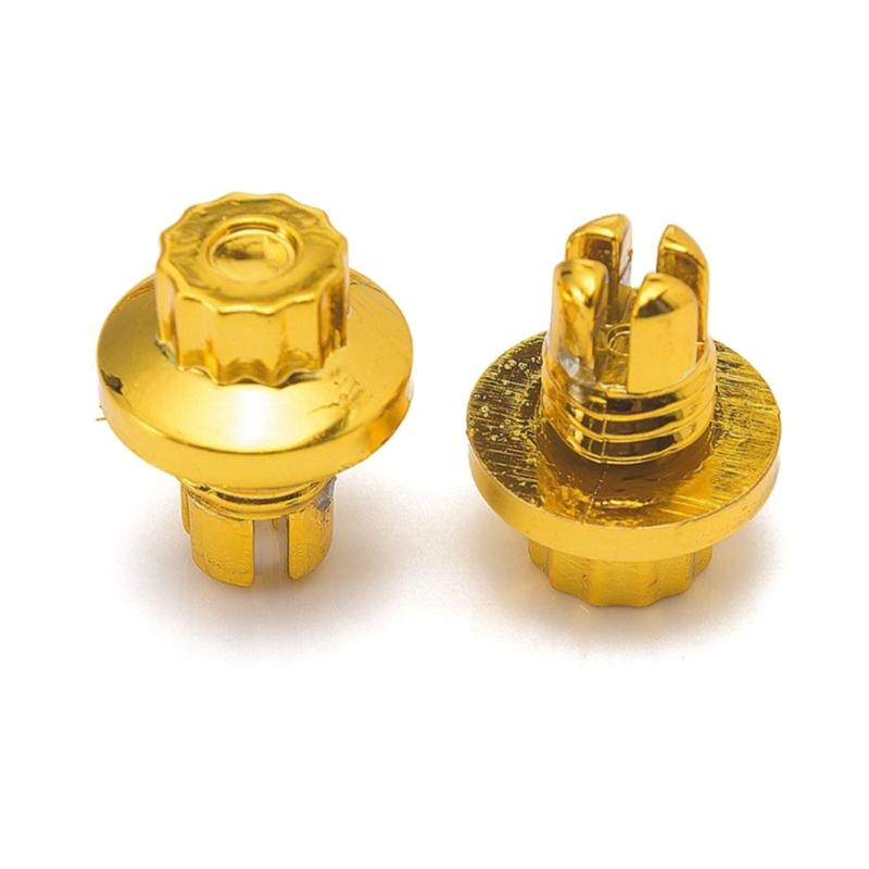 10 шт./компл. Гайки-заклепки для колес Колпачки Для универсальной крышки Губа Винт Болт Шины Крышка обода Украшение Замена Аксессуары для стайлинга автомобиля