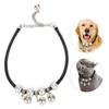 Adjustable Dog Woven Collar Pet Cat Necklace with Bells Gift Pet Supplies