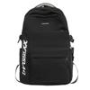 Male Large Capacity Backpack Letter Female Junior Senior High School Student Schoolbag Outdoor Travel Bag