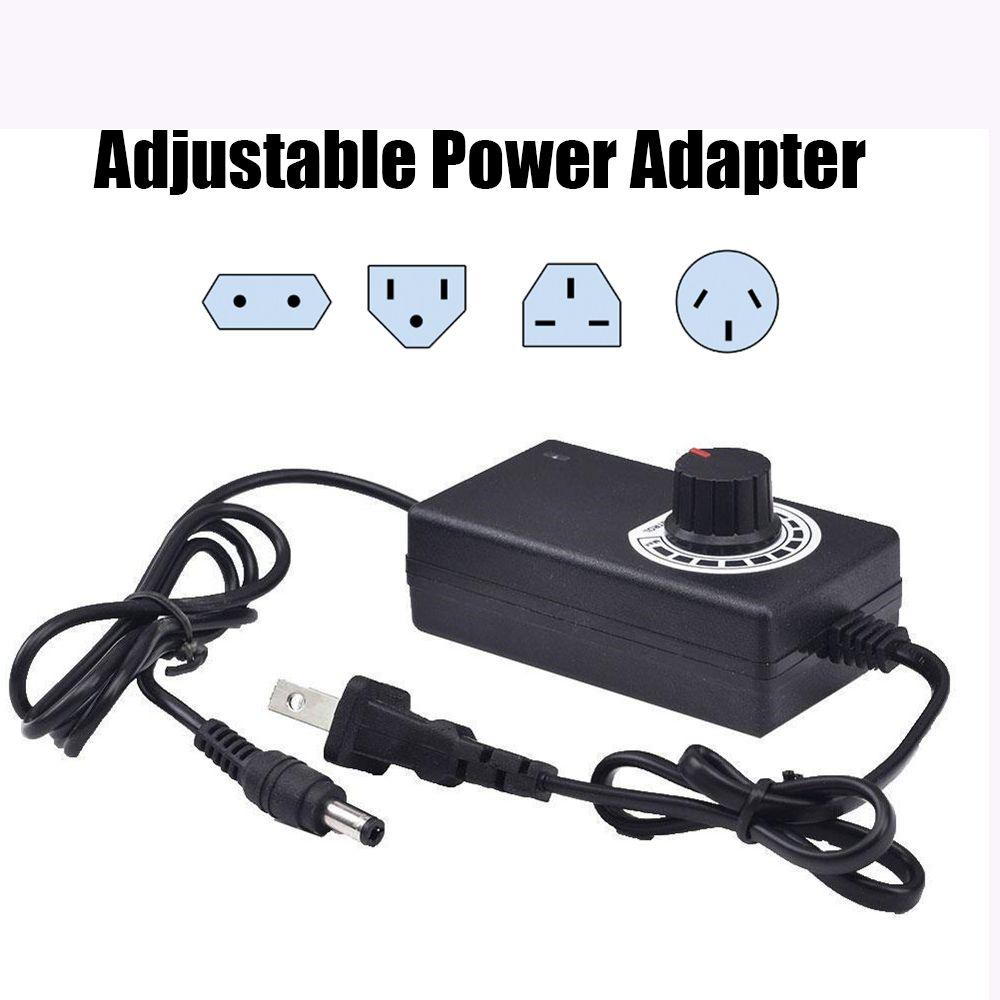 Practical AC/DC Variable Volt 3V-12V 2A Adjustable Voltage Power Supply Adapter Charger Variable
