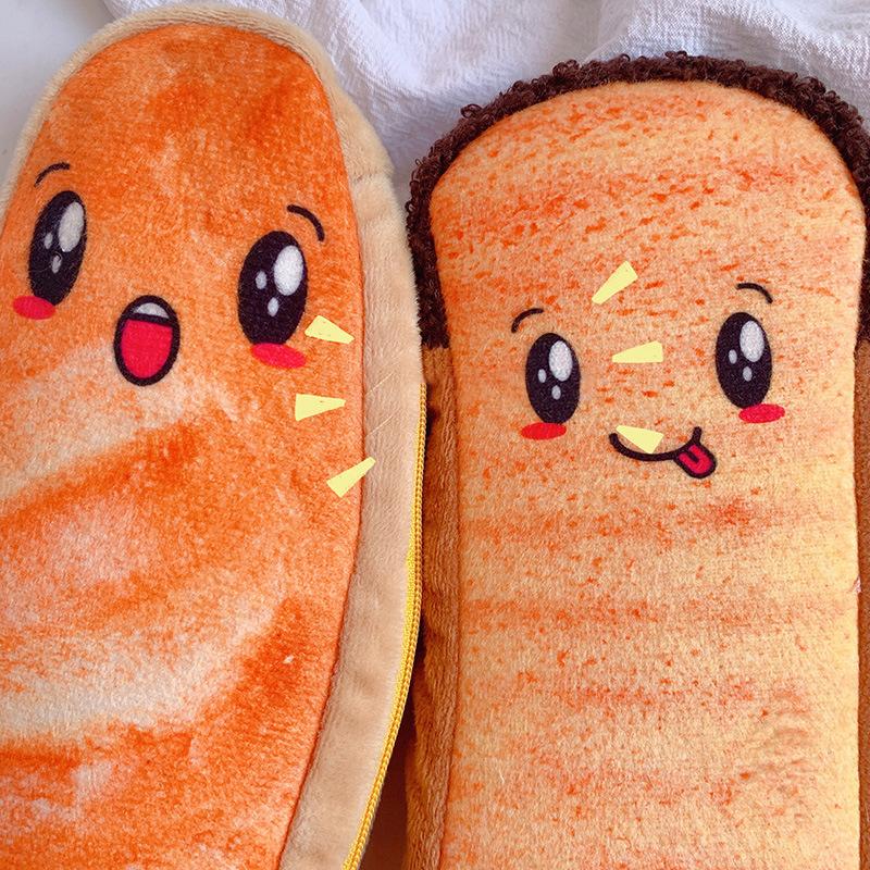 Креативный и причудливый тост, хлеб, пенал, милый пенал, сумка для хранения канцелярских принадлежностей