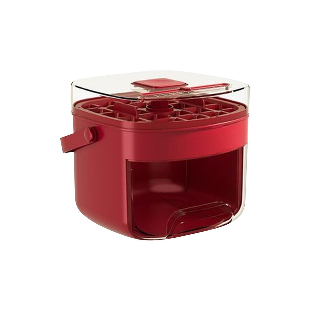 Пресс-тип Удобный уличный переносной лоток для льда Большая емкость для льда 48 Очень большой льдогенератор Пластиковый поддон для хранения пищевых продуктов Кухонный гаджет