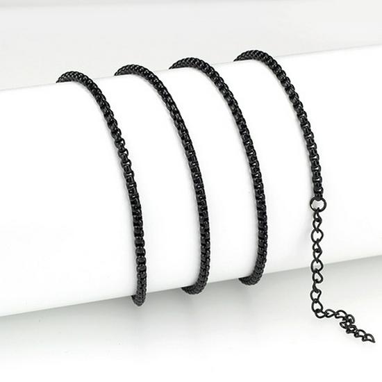 Корейская мода титановая сталь парное ожерелье из змеиной кости - модный индивидуальный аксессуар