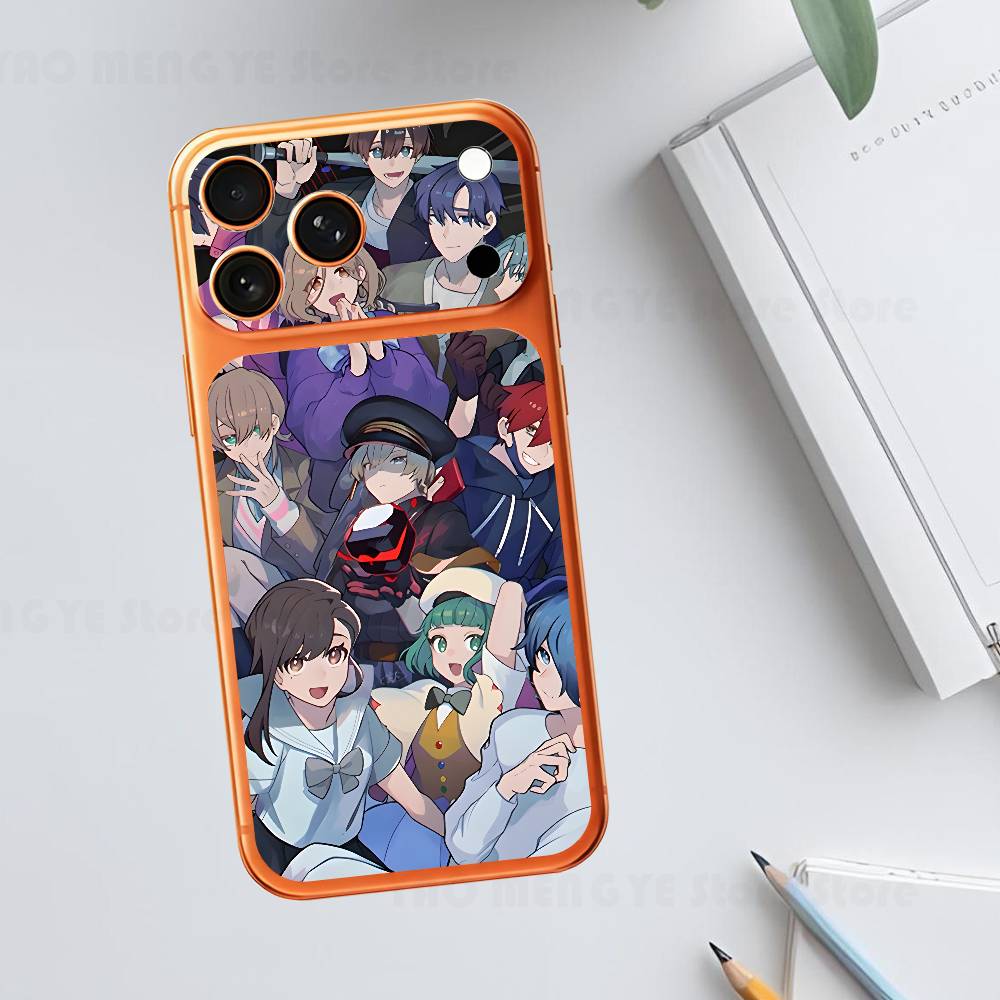 MILGRAM H-Haruka Yuno Для iPhone 17 Pro ProMax Задняя Защитная Декоративная Наклейка Задняя Крышка