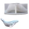 Flexible Candle Cup Molds Crafting Moulds Whale Shape Easy Demolding Moulds Candle Holder Molds Candle Stand Molds