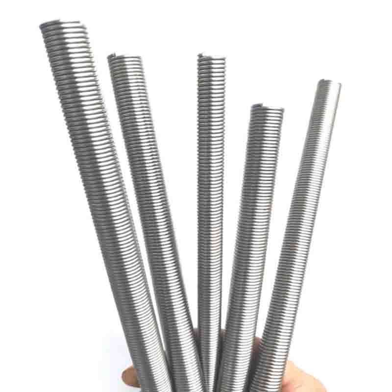 2PCS Custom Small Steel Extension Springs Thin Long Flexible Coil 0.6mm Wire Diameter 3-10mm Outer Diameter 1000mm Length