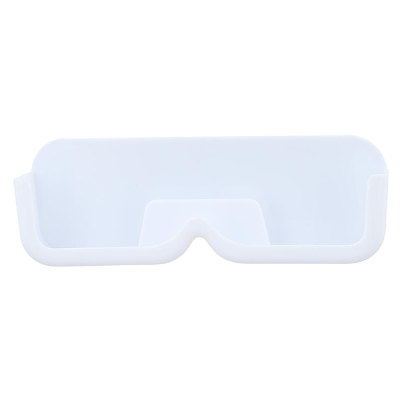 Hanging Glasses Storage Rack Self-adhesive Organizer No Drilling Show Accessories
