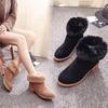2019 Высококачественные зимние новые зимние сапоги из меха и шерсти, зимняя теплая обувь для женщин, водонепроницаемые зимние сапоги, женские зимние сапоги