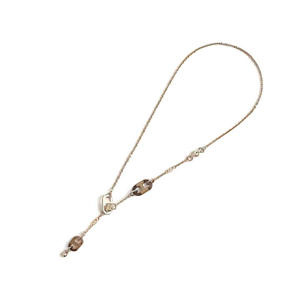 Hermes Sur Mer Personalized Design Brass Necklace Women necklace Gold 111025390