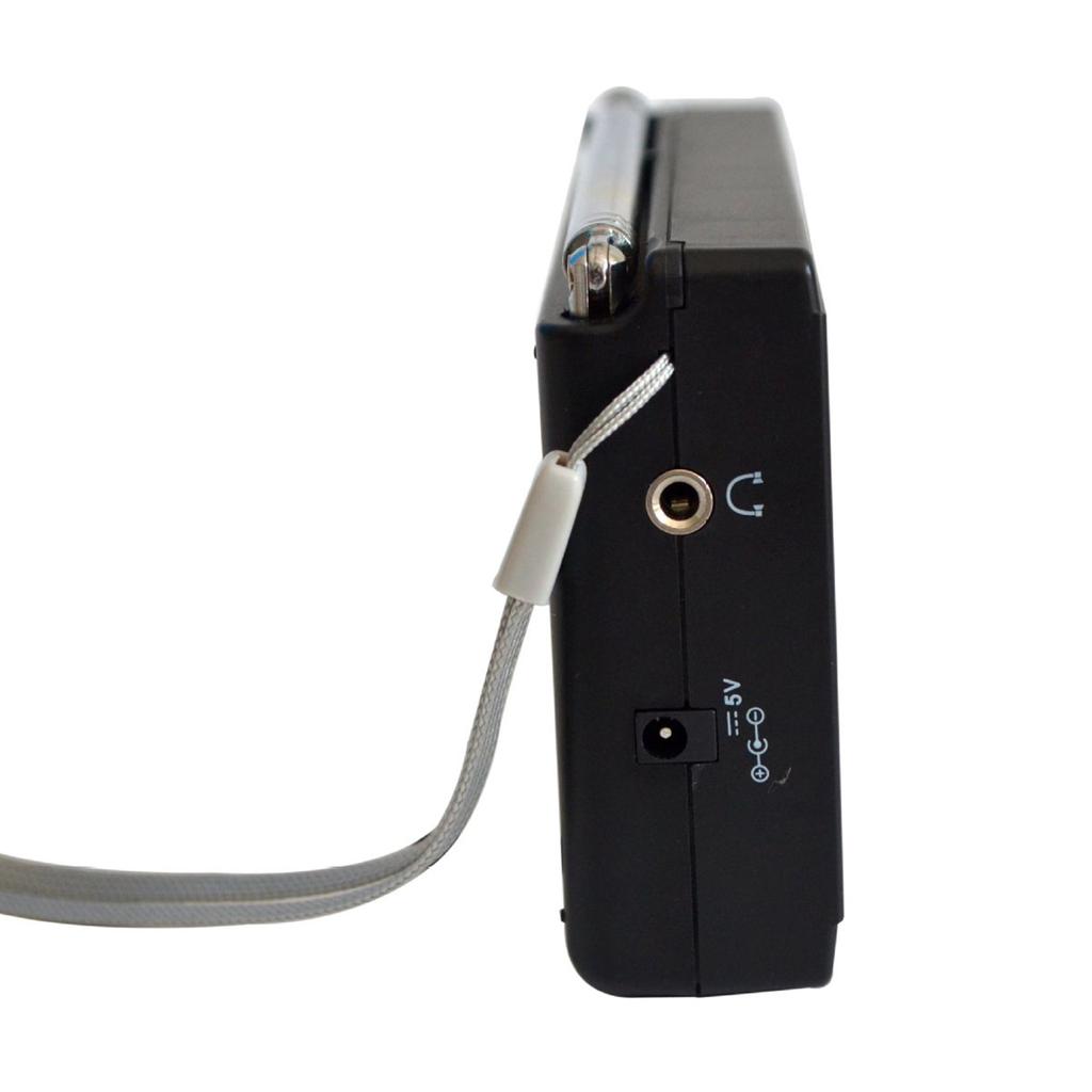 DC 5V Mini Portable Stereo Radio FM/MW/SW Full Band Receiver Digital Alarm Clock Music Player Loudspeaker Mini Radio