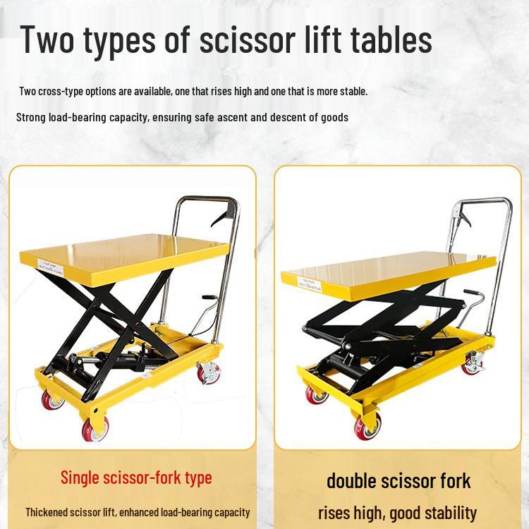 Mobile Electric Hydraulic Scissor Lift Platform Truck