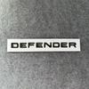 3D Letter DEFENDER Car Rear Front Badge Emblem Decal Sticker for Land Rover DEFENDER Sport Front Hood Rear Trunk Car Accessories JW8