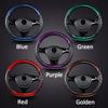 5 Colors 15\ High-Grade Durable Leatherette Material And Slip Resistance Car Auto Universal Steering Wheel Cover