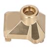 Middle Axle Cover Easy Installation Brass Middle Axle Gear Shell Cover for G63 110 RC Copper