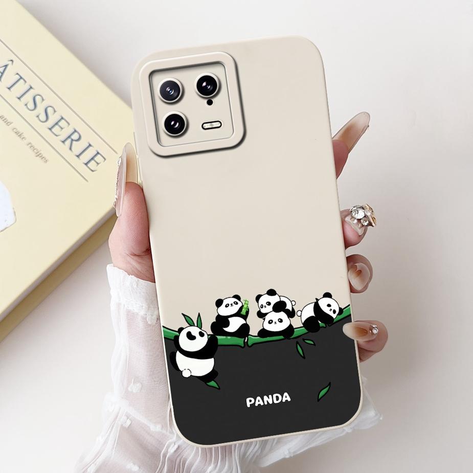Чехол для Xiaomi 13 Pro Mi13 Lite Милый Мультяшный Животный Чехол Мягкий ТПУ Чехол для Телефона Для Xiaomi Mi 13 Lite Mi13 Pro Ultra Fundas Coque
