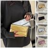 Кожаный конверт Вечерняя сумка Большая вместимость Сумка для рук Модная сумка-мессенджер Клатч Девочки