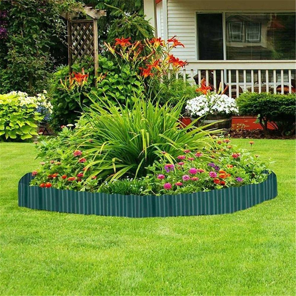 Gardening Decorative Garden Lawn Edging Grass Border Fence Plant Protection Flower Bed Fence