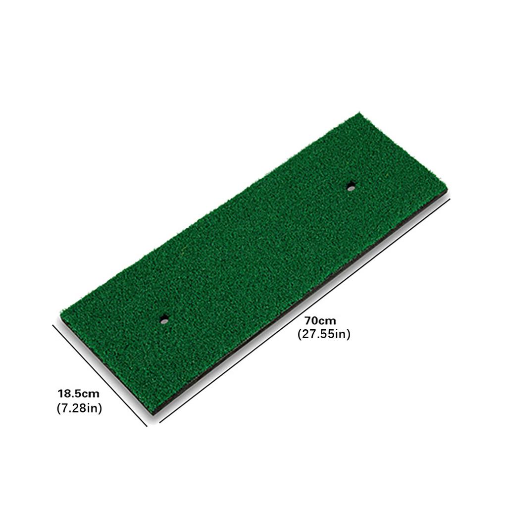 Зеленый Прочный Коврик для Гольфа для Практики Ударов Тренировочное Оборудование Тренажер для Свинга для Использования в Помещении, на Открытом Воздухе, на Заднем Дворе