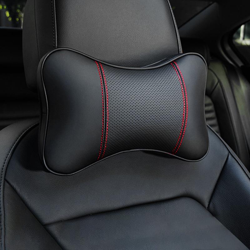 AAAYU1 AAAYQ1 Car Seat Neck Pillow Headrest Rest Cushion Seat Belt Shoulder Pads For Opel Corsa D Astra Insignia Mokka Adam Combo OPC Vauxhall