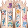 Hot Cartoon Shark Tattoo Stickers Waterproof Festival Party Party Children Disposable Tattoo Stickers