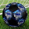 Футбольный клуб Hertha BSCМяч для футбола, размер 5, для зала, разноцветный, с машинной строчкой, ПВХ, готов к соревнованиям, прочный, с высоким отскоком